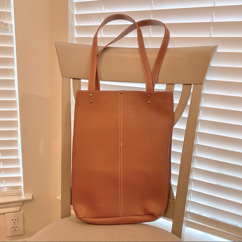 Tan Tote Bag